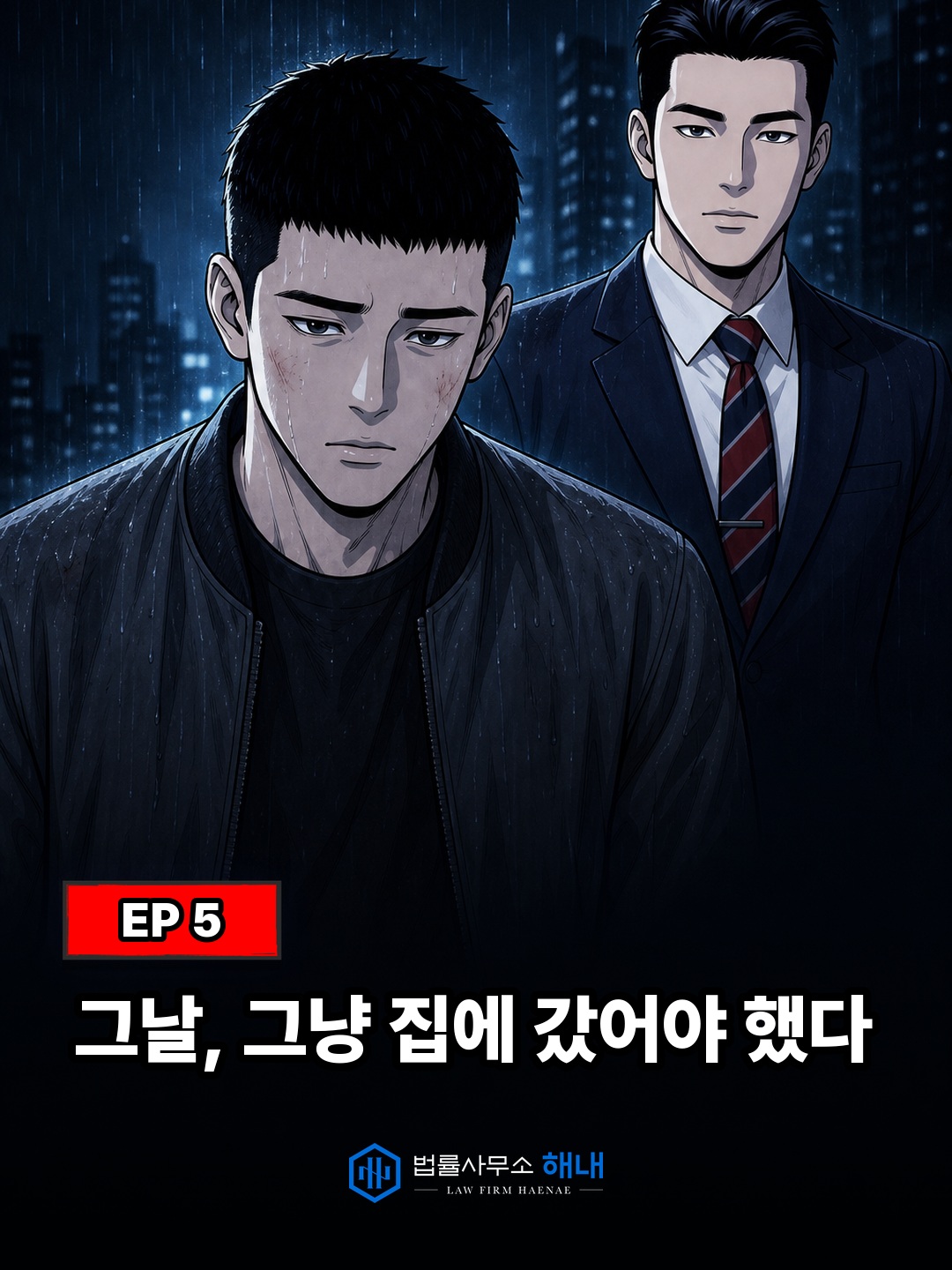 웹툰 위기의 남자들 EP 5 표지